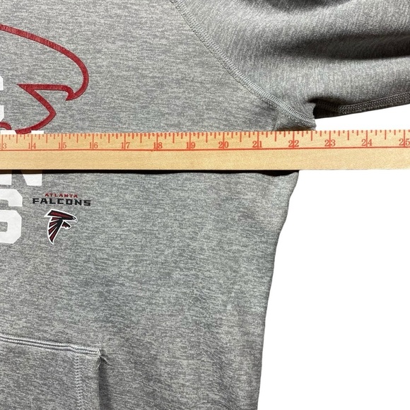 Nike Therma Fit Hoodie Atlanta Falcons Super Bowl 2017 Womens Large Gray‎ - Picture 8 of 10
